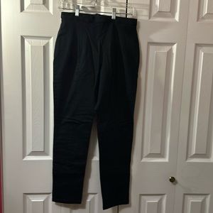 Deadly Dames, cigarette pants, zipper in the back, regular length.